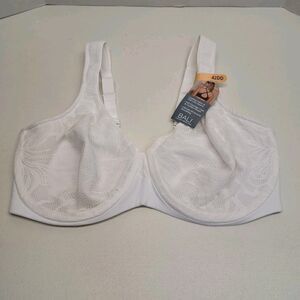 Bali Coolest Smoothing Underwire Minimizer Bra 42DD